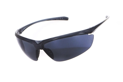 Защитные очки Global Vision Lieutenant Gray (gray), серые в серой оправе