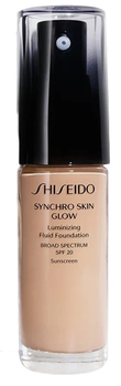 Тональний крем Shiseido Synchro Skin Glow Luminizing Fluid Foundation Illuminating Foundation Shade Rose 3 SPF20 30 мл (729238135468)