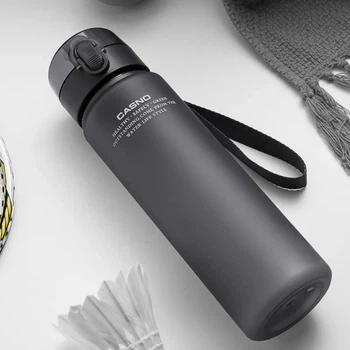 Спортивна пляшка PAWCAN 560 мл чорна (LB-24412)