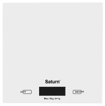 Весы кухонные SATURN ST-KS7810 white