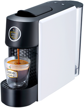 Кавоварка капсульна DOLCE AROMA "Julia" з системою Lavazza Blue біла