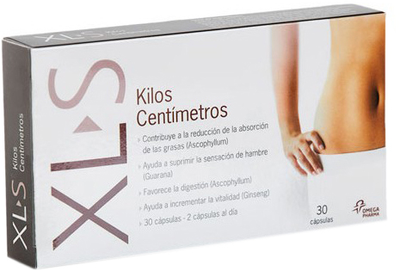 Дієтична добавка XLS Medical Xls Kilos Centimeters 30 таблеток (8470001702012)