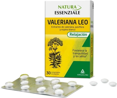 Дієтична добавка Angelini Natura Essenziale Valeriana Leo 30 таблеток (8430992114911)