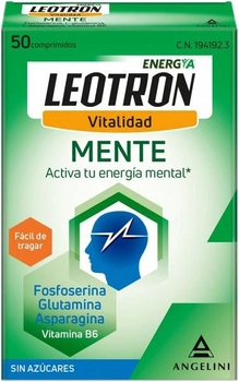 Дієтична добавка Angelini Leotron Mind 50 таблеток (8470001941923)