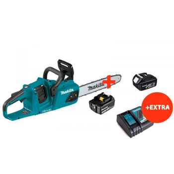Акумуляторна ланцюгова пила Makita DUC355Z + 2 Акб 18 V 3 Ah + швидкозарядний пристрій