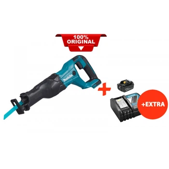 Аккумуляторная ножовка Makita DJR186Z+акк.18V 5 Ah+быстрозарядное ЗУ (DJR186RT)