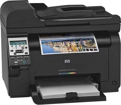 МФУ HP LaserJet Pro 100 M175nw / Лазерная цветная печать / 600x600 dpi / A4 / 16 стр. мин / USB 2.0, Ethernet б/у