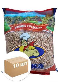Крупа гречневая "Ярка 1 кг упаковка 10шт (93980)