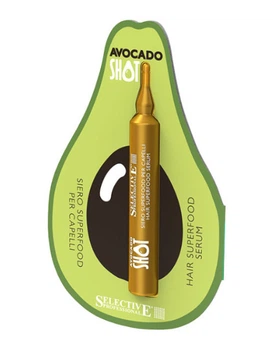 Увлажняющая сыворотка Selective Avocado восстановление и защита с экстрактом авокадо, 10мл 1шт