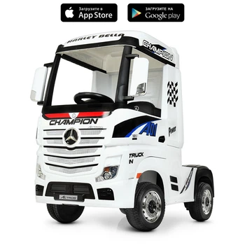 Электромобиль Bambi Mercedes M 4208EBLR-1 White (M 4208EBLR)