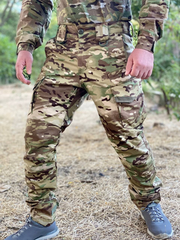 Тактические штаны Мультикам брюки “Кайман”, военные штаны тактические мультикам multicam, боевые штаны мультикам ВСУ 56