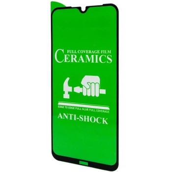 Защитное стекло-пленка Fiji Ceramics для Ulefone S11 черный Full Glue 0,26 мм в упаковке
