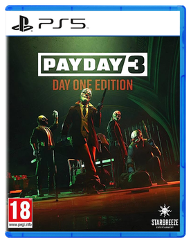 Игра Sony PlayStation 5 PAYDAY 3 Day One Edition Русские Субтитры
