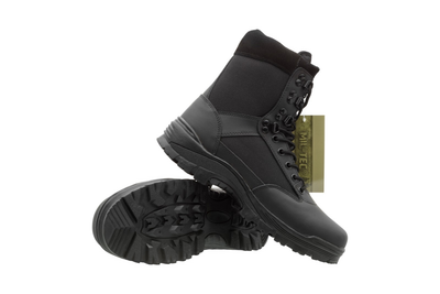Ботинки тактические Mil-Tec на молнии 40 размер для охотников с дополнительной защитой и стальным носком (69284545)