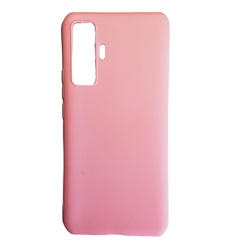 Чехол Fiji Soft для Vivo X50 силикон бампер светло-розовый