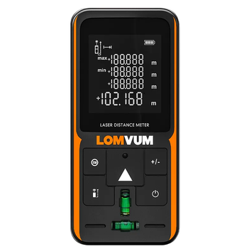 Лазерный дальномер LOMVUM M50 50m Измерение длинны, площади, объема