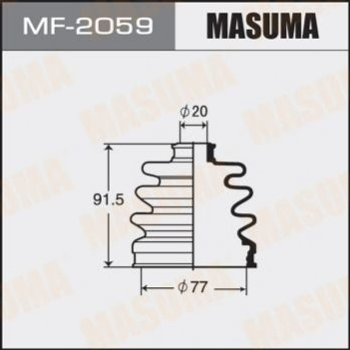 Пыльник ШРУСа MASUMA MF2059 Honda Civic 44018S04C03, 44018S2T000, 1N0022530