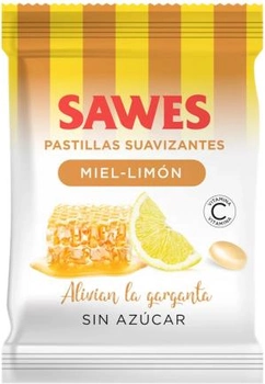 Witaminowe lizaki Sawes Sugar Free Honey Lime Candies 50 г (8421947000656)
