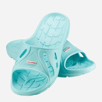 Детские шлепанцы для девочки Aqua Speed Alabama 5973 507-22 30 Мятно-зеленые (5908217659736)