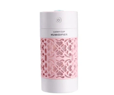 Міні зволожувач повітря Liam Lucky Cup Humidifier з функцією нічника Рожевий