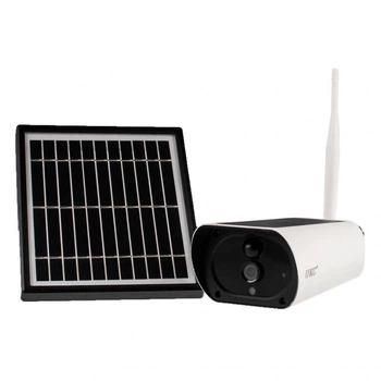 Уличная Wi-Fi IP камера с солнечной батареей Solar Camera Y9 пластиковая белая