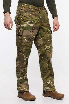 Чоловічі камуфляжні штани 3XL колір хакі Flas ЦБ-00205116