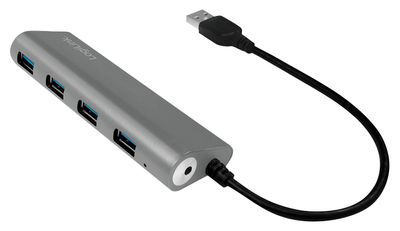 USB-хаб Logilink USB 3.0 4-in-1 (4052792048629)