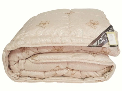 Зимнее Одеяло Аляска Шерсть Leleka-Textile Двуспальный 172х205 Микрофибра Барашики