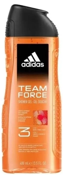 Гель для душу Adidas Team Force 3 в 1 для чоловіків 400 мл (3616303459192)