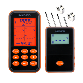 BBQ термометр Inkbird IRF-4S цифровий на 4 щупи, 2 девайси, захист IPX5