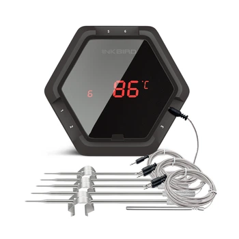 BBQ термометр Inkbird IBT-6XS цифровий із Bluetooth на 6 щупів (INKB131)