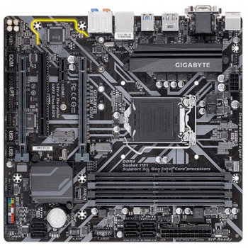 Материнская плата GIGABYTE B365M D3H (B365M D3H-RD)