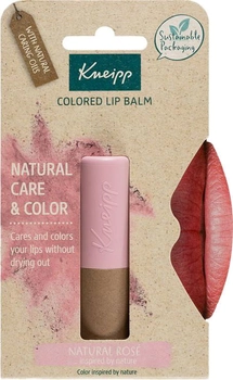 Pomadka do ust Kneipp Colored Lip Balm Natural Rose 3.5 g (4008233160207)