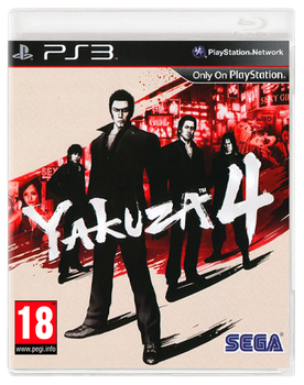 Игра Sony PlayStation 3 Yakuza 4 Английская Версия Б/У