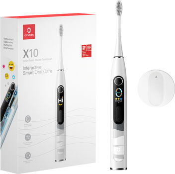 Электрическая зубная щетка Oclean X10 Electric Toothbrush Grey