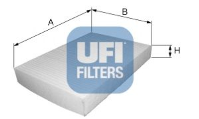 Фильтр, воздух во внутреннем пространстве UFI (5306000)