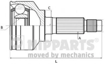 ШРУС Nipparts (N2828124)