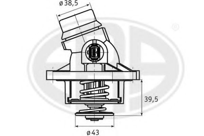 Термостат, охолоджуюча рідина Era (350328)