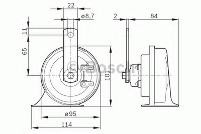 Фанфора Bosch (0986AH0507)