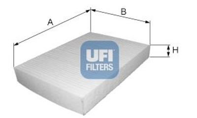 Фильтр, воздух во внутреннем пространстве UFI (5321100)