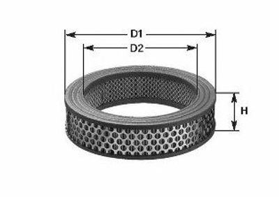 Фільтр повітряний Polo/Lupo TDI/SDI 94-/Seat SDI Clean Filters (MA1174)