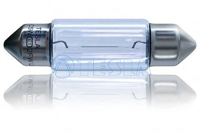 Лампа розжарювання 12V C5W T11x38 SV8,5-8 (38мм) (кратно 10) Tesla Tesla (B85301)
