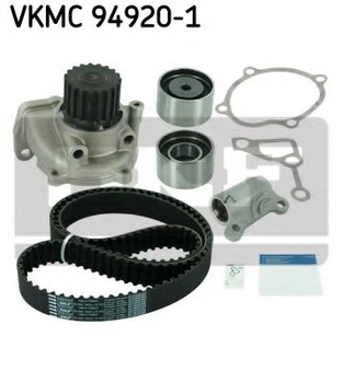 Комплект (ремінь+ролик+помпа) SKF (VKMC949201)