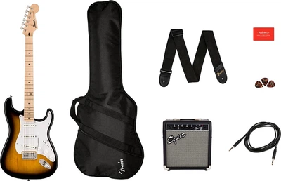 Электрогитара Squier BY Fender Sonic Stratocaster Pack MN 2-Color SunBurst (234231)