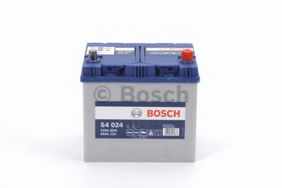 Аккумулятор Bosch (J) S4 Silver 60Ah, EN 540 правый "+" 232x173x225 (ДхШхВ) Japan Bosch (0092S40240)