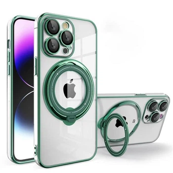 Чохол CaseFashion Holder Shining з підставкою для iPhone 13 Green