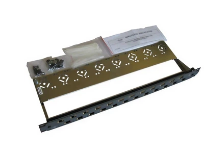 Патч-панель набірна Molex PID-00206 19" 24xDG+ STP категорія 6 1U Чорний