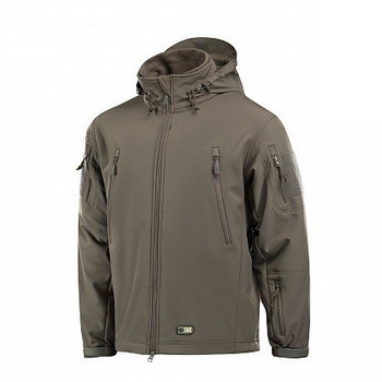 Куртка с подстежкой и капюшоном M-Tac Soft Shell Olive Размер 2XL