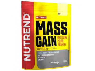 Гейнер Nutrend Mass Gain 1.05кг Смак Ваніль
