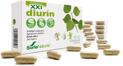 Suplement diety Soria XXI 10-C Diurin 30 kapsułek (8422947100506)